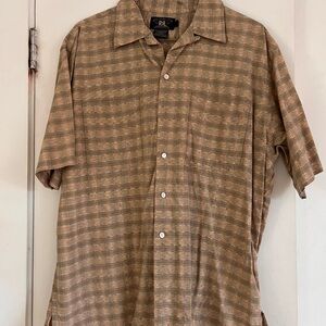 Ralph Lauren Double RL Mens Short Sleeve Shirt
